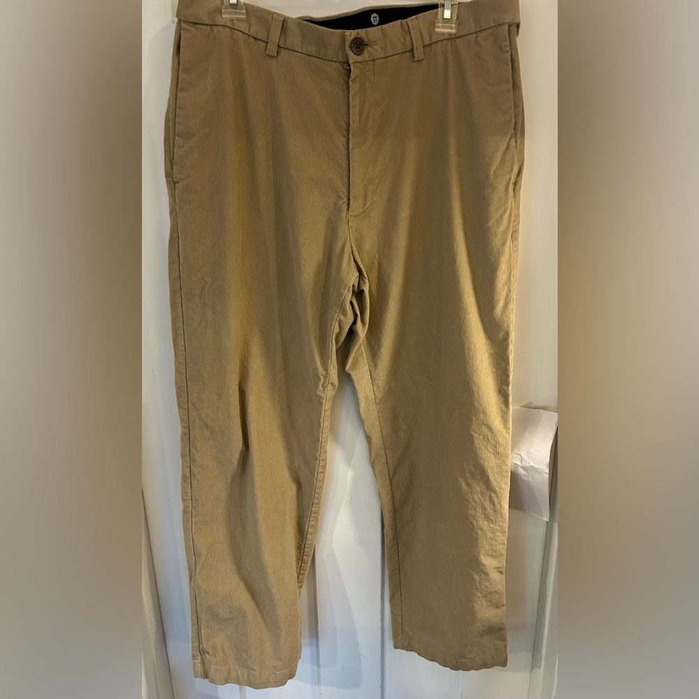 Haggar Men's Tan Corduroy Pants